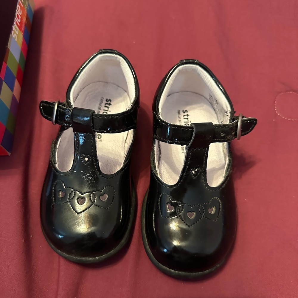 Stride Rite Black Kids Shoes